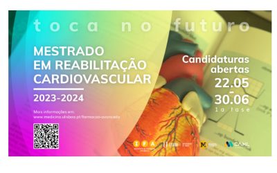 Estão abertas as candidaturas para o Mestrado em Reabilitação Cardiovascular!